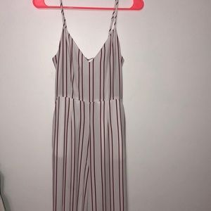 red and white stripped jumper!